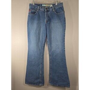 Vintage Mudd Jeans Juniors 13 Y2K Flare Jeans Light Wash Denim 100% Cotton AN